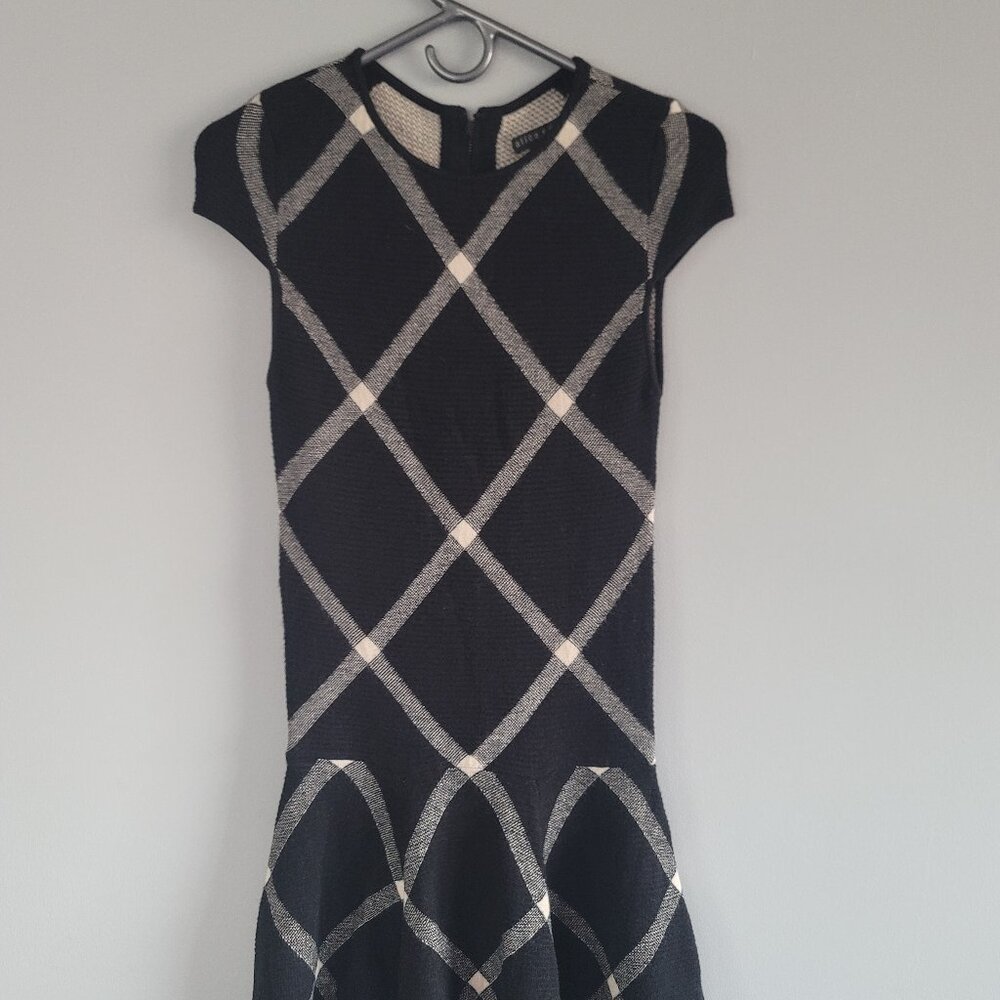 Alice + Olivia Petite Plaid Dress XS